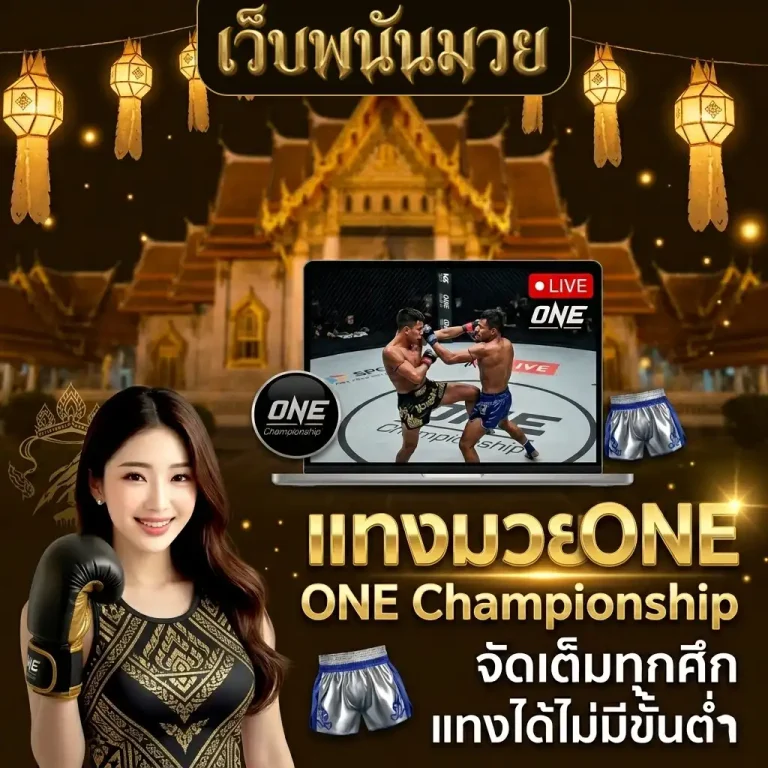 เว็บแทงมวย one